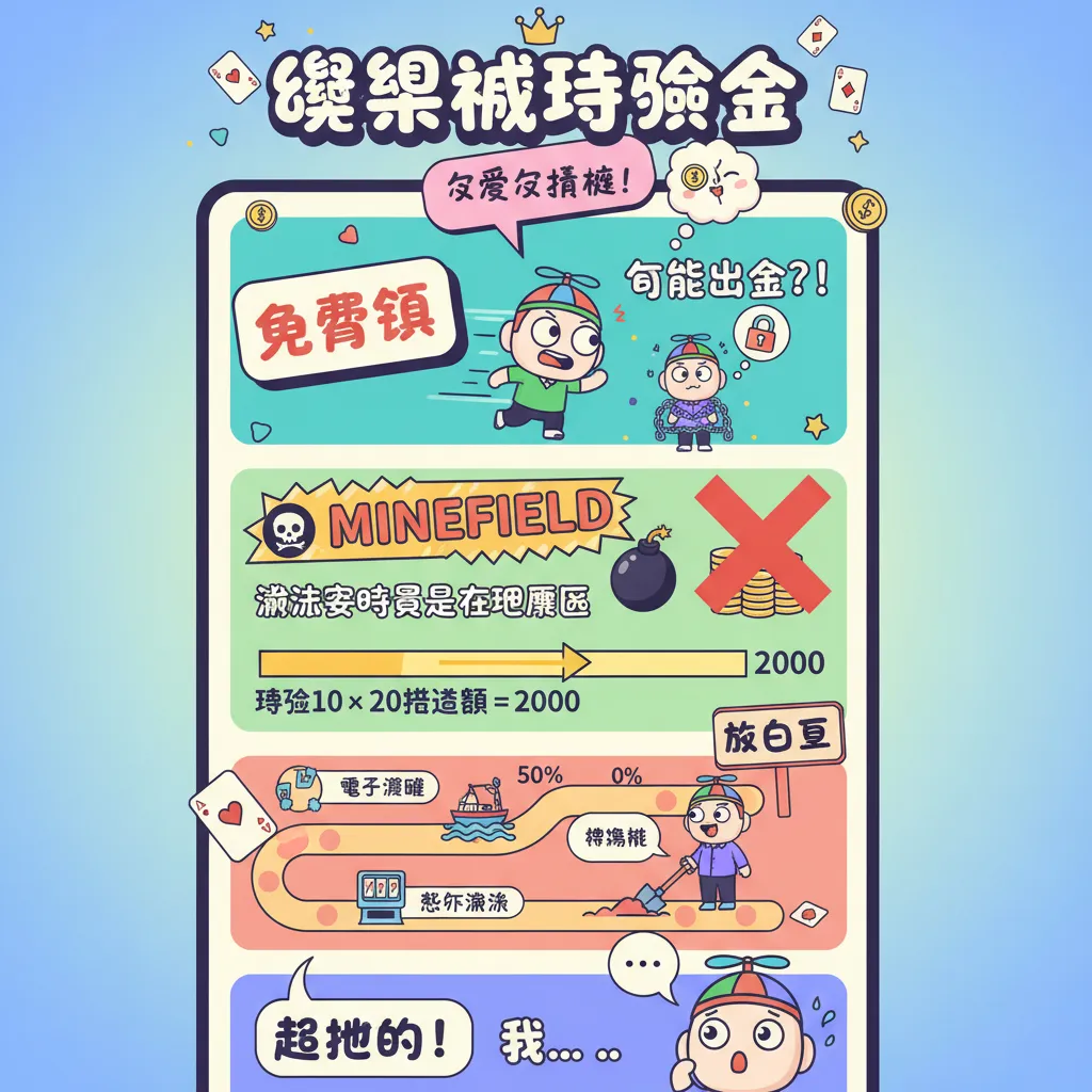 領取娛樂城體驗金必看：避開流水要求與出金限制的實戰攻略